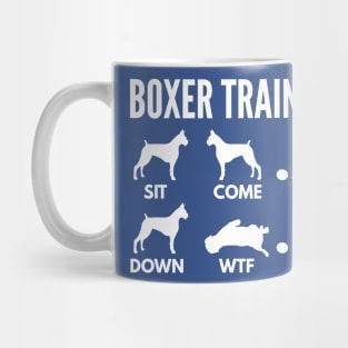 Boxer Training Boxer Dog Tricks Mug